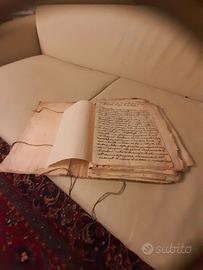 Manoscritto antico 