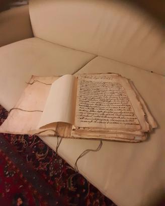 Manoscritto antico 