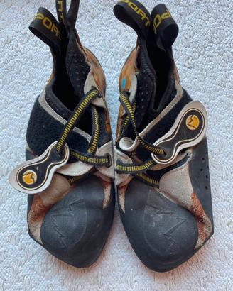 Scarpe arrampicata La Sportiva Solution n 40.5