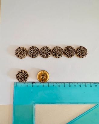 Bottoni vintage effetto maglia