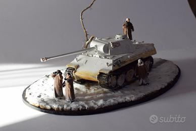 Diorama Panther in inverno 1:35