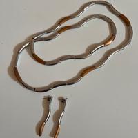 Collana + orecchini Breil in acciaio