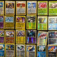 100 Pokemon reverse assortite varie serie