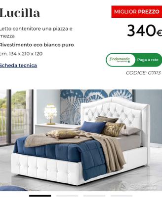 Letto "Lucilla"