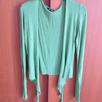 Cardigan verde giacchina estiva