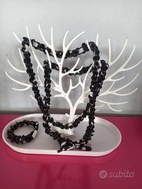 PARURE COLLANA + BRACCIALE