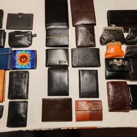 Portafogli in pelle,vintage e non Leggere