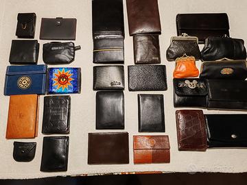 Portafogli in pelle,vintage e non Leggere