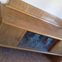 credenza in legno di faggio art Decò italiana