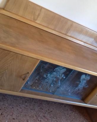 credenza in legno di faggio art Decò italiana