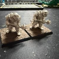 Warhammer fantasy 2 ogre mercenari montati
