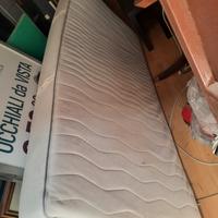 materasso singolo + rete 