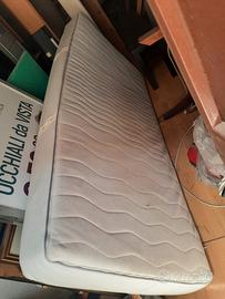 materasso singolo + rete 