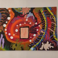 Quadro moderno astratto 