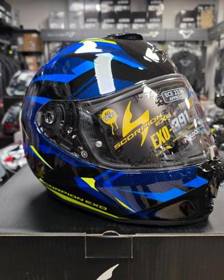 SCORPION Casco Integrale EXO 391 - AAXO - Blue