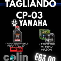 KIT TAGLIANDO YAMAHA CP-03 MT-09 TRACER T.T. OLIO 