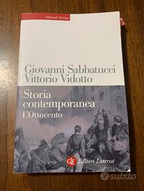 Storia contemporanea L’Ottocento