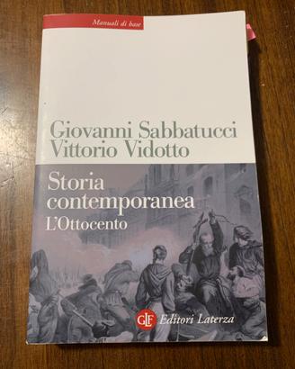Storia contemporanea L’Ottocento