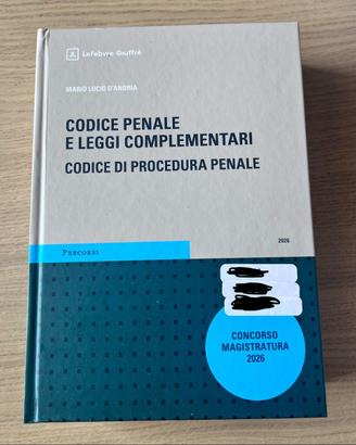 Codice Penale e di Procedura 2026