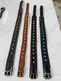 collari artigianali in pelle made in Italy