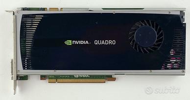 Nvidia quadro 4000 Mac scheda video