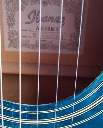 CHITARRA IBANEZ  ELETTRIFICATA MODELLO  "AE25MS"
