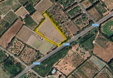 Monastri/SanSperate 6000mq recintato fronte strad