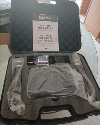 set radiomicrofoni wireless karma 