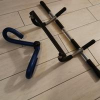 Attrezzi da palestra (trave-pettorali-corda)