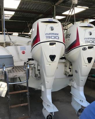 Coppia motori fuoribordo Evinrude 300