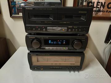 MINI STEREO TECHNICS FUNZIONANTE DA RIVEDERE,LEGGI