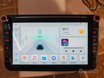 Autoradio VW 8 Pollici Android con 4 Gb ram nuovo