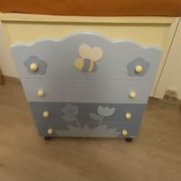 Cassettiera Fasciatoio con materassino