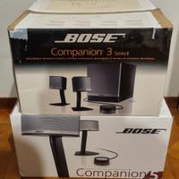 Bose companion 3 + Bose companion 5