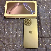 iPhone 16 pro Max 256 gb batteria 100%
