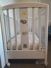 Lettino + biancheria. Possibilità di consegna