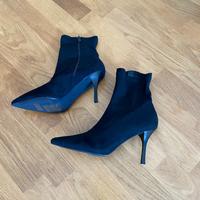 Tronchetti nuovi  neri in microfibra elasticizzata