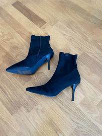 Tronchetti nuovi  neri in microfibra elasticizzata