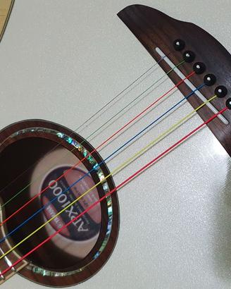 Chitarra elettroacustica yamaha apx 1000 pw nuova