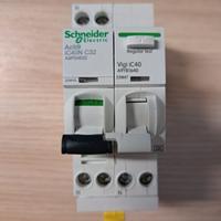 Interruttore Schneider iC40N 32A + Vigi Classe A