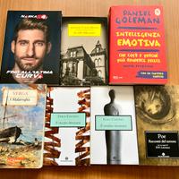 Libri Vari (Calvino, Verga, Poe, Doyle, Goleman)