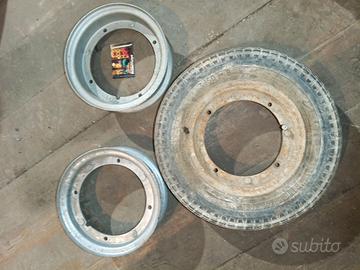 cerchio vespa super 8" piaggio 125 150 cerchione