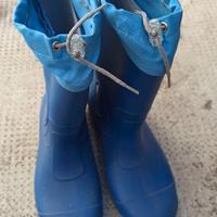 Stivali in gomma bambino  colore bleu misura 35/36