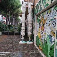 OMBRELLONI  5000x5000mm da esterno con piantana