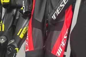 TUTA DAINESE TOSA 1 PCS BLACK/FLUO-RED/WHITE