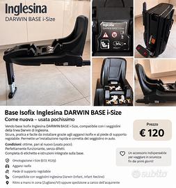 Base Isofix Inglesina DARWIN BASE i-Size
