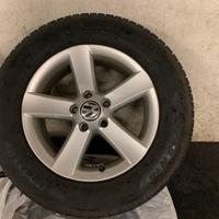 Cerchi per Tiguan completi dj gomme invernali