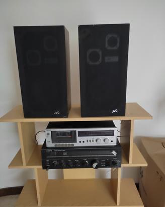Set Casse, Amplificatore, Mangianastri VINTAGE