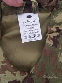 mimetica vegetata tg 54 esercito italiano 
