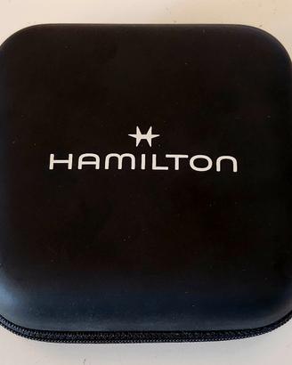 Custodia Hamilton da viaggio in ecopelle nera